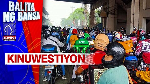 Planong pagmumulta sa motorcycle riders na sumisilong sa mga flyover at footbridges