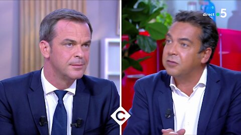 L'Emission retiré par la chaine Patrick Cohen - Olivier Véran C à vous du 30 août 2021