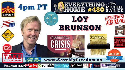 LOY BRUNSON - The Real Insurrection On January 6th Was By The 385 Traitors In Congress + BANNING The Voting Machines Will End Child Sex Slave Trafficking! JOIN THE CRUSADE TO TAKE BACK OUR UNCONSTITUTIONAL ELECTIONS!