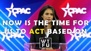 Tulsi Gabbard: "Now is the time for us to act based on our love of country."