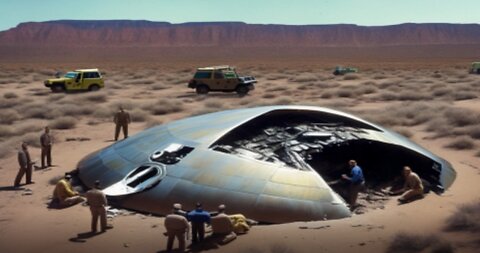 Area 51 Manager says Flying Saucer and Live Being were Recovered at Secretive Site