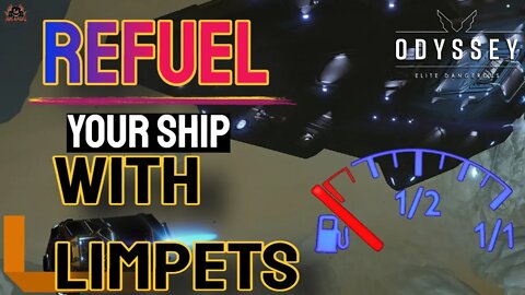 Running Out of Fuel Elite Dangerous || in game refuelling using limpets