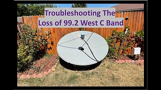 Troubleshooting loss of signal at 99.2 west C band