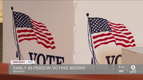 Early in-person voting kicks off for Kentucky gubernatorial primary