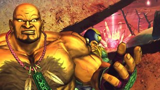 Street Fighter X Tekken: Marduk & MEGA MAN vs Juri & Raven - 1440p No Commentary
