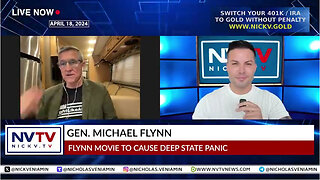 Gen. Michael Flynn Discusses Flynn Movie To Cause Deep State Panic with Nicholas Veniamin