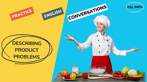 Talking About Recipes || ESL Conversation Practice || Speaking Practice for Fluency