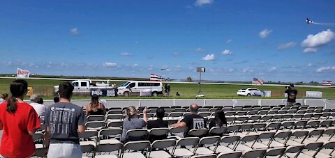 Shockwave demo with Pyro. Cleveland airshow.