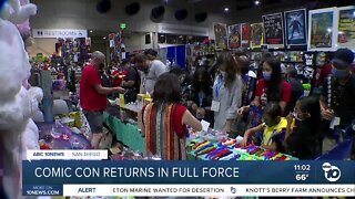 Comic Con returns in full force