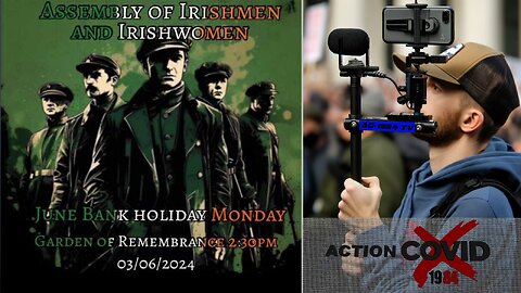Nationalist pre-election march - June 3, 2024, 14:30, Garden of Remembrance, Dublin
