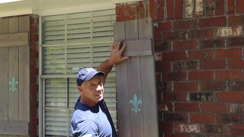 DIY Fastest Wood Shutters w/Simple templates