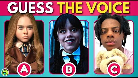 Guess the TikTok Voices Challenge! ft. IShowspeed, Wednesday, M3gan Doll