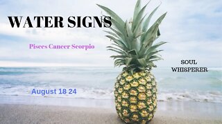 WATER SIGNS: Pisces Cancer Scorpio-The Benefits of Moving in Synchrony With Destiny