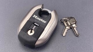 [1128] A Design Flaw That Can Make an Easy Lock Hard To Pick (Master Lock M187)