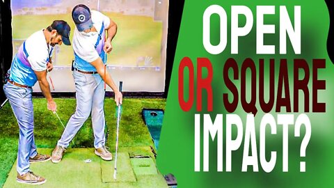 Golf Swing Impact Position Open Or Square Impact? | Stop Chasing The Wrong Rabbit For You🏌