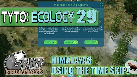 Tyto Ecology | Using the Time Skip Function to Stabilize the Biome | Part 29 | Gameplay Let's Play