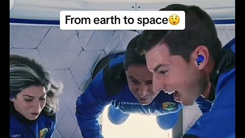 Earth to Space short video 🚀🌌