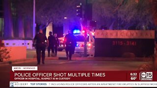 Young officer shot multiple times in Phoenix