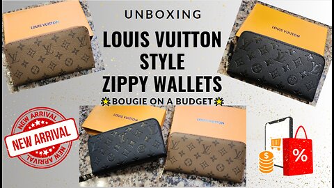 DHgate Louis Vuitton Style Zippy Wallets Unboxing & Seller Review