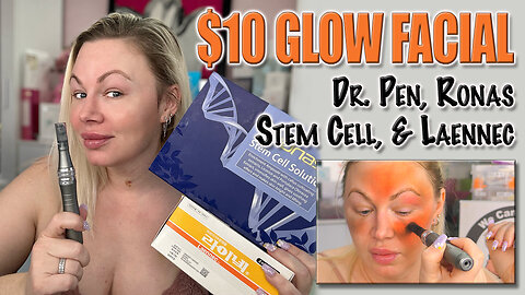 $10 Glow Facial w/ ROnas Stem Cells & Laennec | Code Jessica10 saves you Money at Approved Vendors