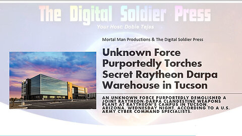 Unknown Force Destroys DARPA Warehouse In AZ - May 26..