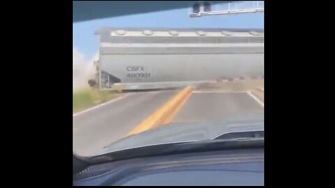 Another train derailment, this time in Oklahoma