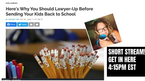 The Short Stream! Back-To-School Tool You Need...LAWYERS!