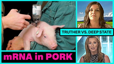 mRNA in Livestock | Truther Emerald Robinson takes on Deep State "Farm Babe"