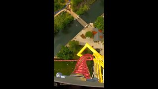 Top Thrill Dragster On-Ride Front Seat (HD POV) Cedar Point