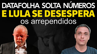 Nós avisamos!! DATAFOLHA solta número de pessoas que se decepcionaram com LULA hahahaah