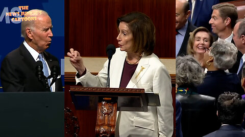 Pelosi's longest 1 min on the floor: I'm the greatest speaker of the house in the history of the history of all times! Biden: "Where's Nancy?"
