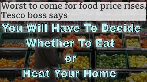 ECONOMIC FOOD SHORTAGES ARE HERE | MANY ARE BEING PRICED OUT OF FOOD