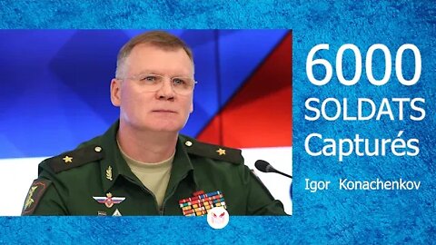 🔴⚡La russie dit avoir capturé au total 6000 soldats et 144 ont été libérés