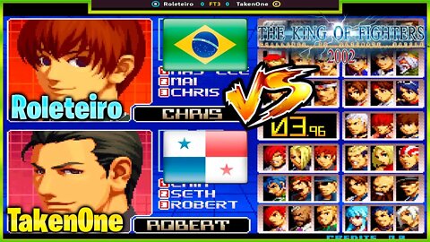 The King of Fighters 2002 (Roleteiro Vs. TakenOne) [Brazil Vs. Panama]