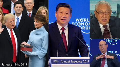 New World Order | On Jan. 17th 2017 President Trump Was Sworn In As the 45th President of the U.S., China's President Xi Jinping Delivered A Keynote At the World Economic Forum & Klaus Schwab Said, "We Can Create a New World Order."