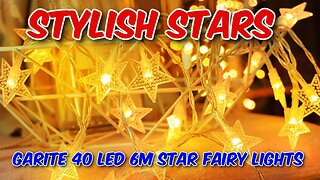 GARITE 40 LED 6M Star Fairy Lights