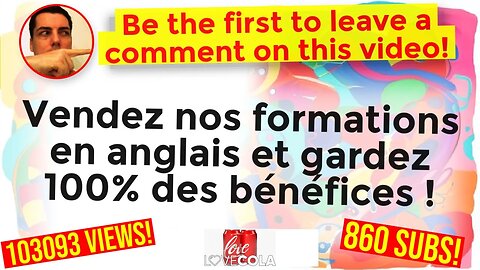 Vendez nos formations en anglais et gardez 100% des bénéfices !