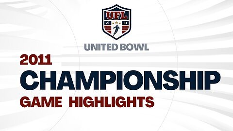 2011 UFL United Bowl Highlights
