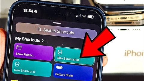 How To Add ScreenShot Shortcut in iPhone 15 Pro Max (Action Button)