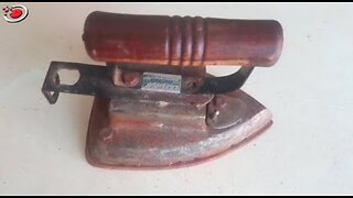 Restoration - Old Rusty Antique Gas iron