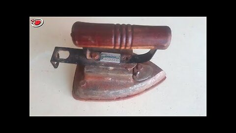 Restoration - Old Rusty Antique Gas iron