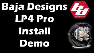 JEEP WRANGLER RUBICON 392 - How to install Baja Design LP4 Pro's