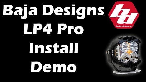 JEEP WRANGLER RUBICON 392 - How to install Baja Design LP4 Pro's