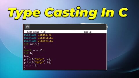 Type Casting In C Programming Language