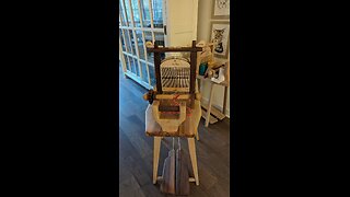 18th Reproduction Two Treadle Loom # 11