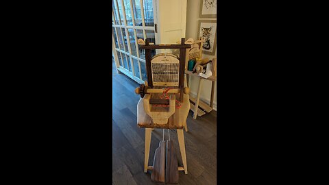 18th Reproduction Two Treadle Loom # 11