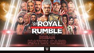 WWE Royal Rumble 2025 - Dream Match Card