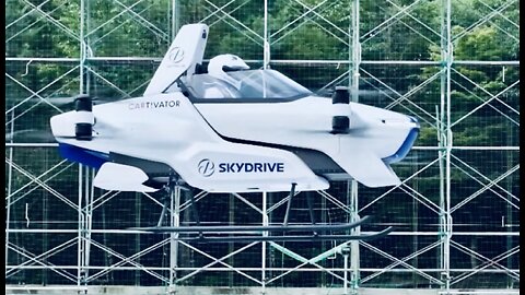 Manned Electric Flying Car Successfully Tested In Japan