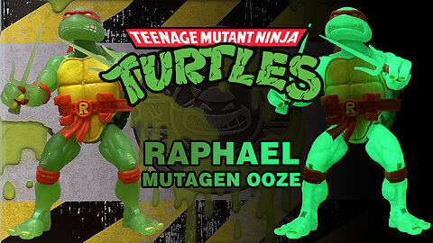 Raphael Mutagen Oooze - Teenage Mutant Ninja Turtles - Unboxing & Review