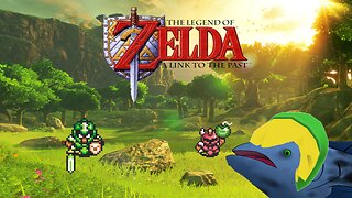 The Legend of Zelda, A Link to The Past for the first time